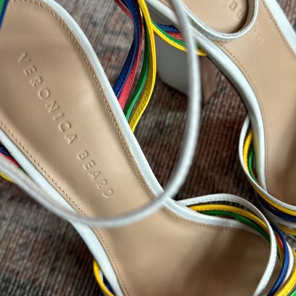 Veronica Beard Fletcher Ankle Strap Platform Sandal - Picture 8 of 10